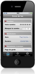 Envoyez un Fax depuis l'iPhone Envoyez un Fax depuis l'iPhone